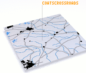 3d view of Coats Crossroads