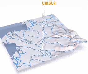 3d view of La Isla