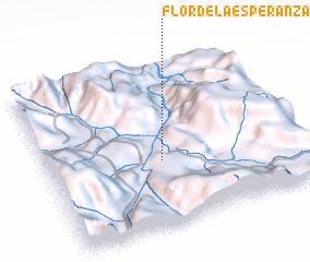 3d view of Flor de La Esperanza