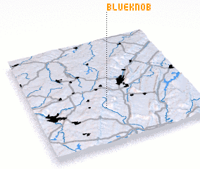 3d view of Blue Knob