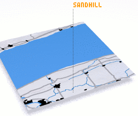 3d view of Sand Hill