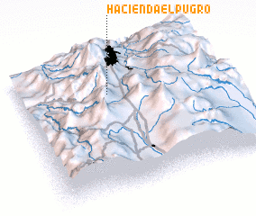 3d view of Hacienda El Pugro