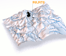 3d view of Púlpito