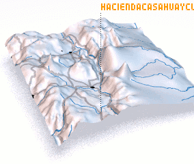 3d view of Hacienda Casahuaycu