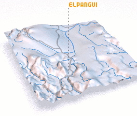 3d view of El Pangui