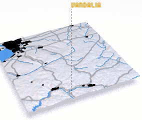 3d view of Vandalia