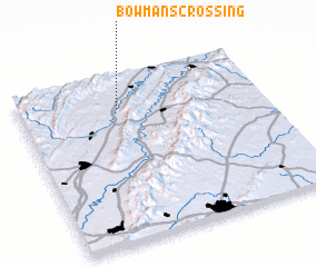 3d view of Bowmans Crossing