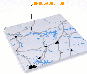 3d view of Barnes Junction