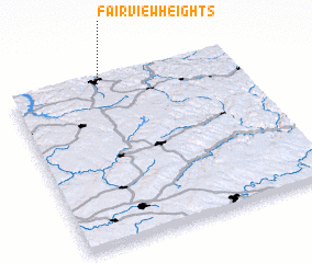 3d view of Fairview Heights