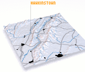 3d view of Hawkinstown