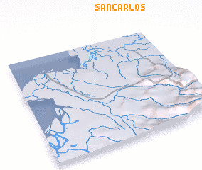 3d view of San Carlos