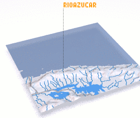 3d view of Río Azúcar