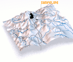 3d view of San Felipe