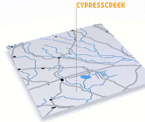 3d view of Cypress Creek