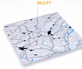 3d view of Oil City