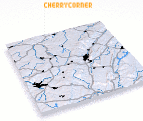 3d view of Cherry Corner