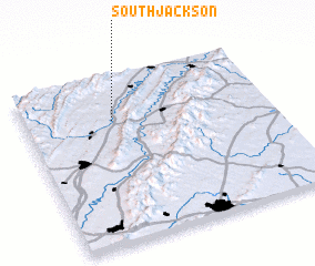 3d view of South Jackson