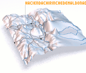 3d view of Hacienda Chirinche de Maldonado