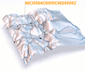 3d view of Hacienda Chirinche de Páez