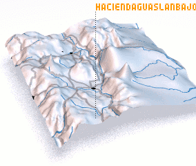 3d view of Hacienda Guaslán Bajo