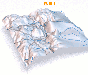 3d view of Punín