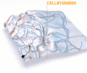 3d view of Collay Grande