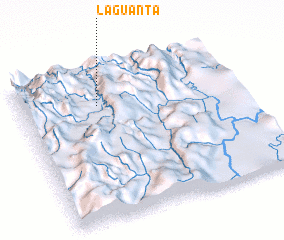 3d view of La Guanta