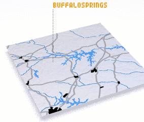 3d view of Buffalo Springs