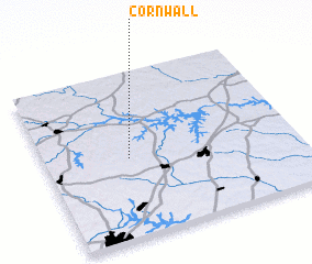 3d view of Cornwall