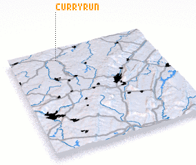 3d view of Curry Run