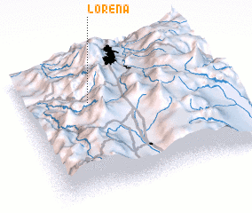 3d view of Lorena