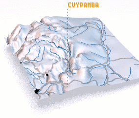 3d view of Cuypamba