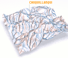 3d view of Chuquillanqui