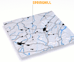 3d view of Spring Hill