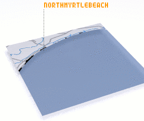 3d view of North Myrtle Beach