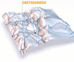 3d view of Santo Domingo