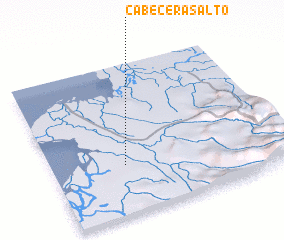 3d view of Cabecera Salto