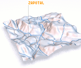 3d view of Zapotal