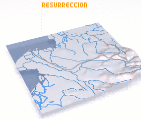 3d view of Resurrección