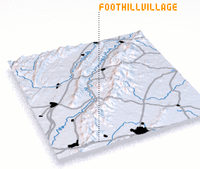 3d view of Foothill Village