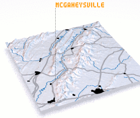 3d view of McGaheysville