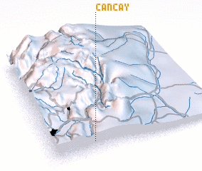 3d view of Cancay