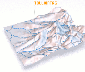 3d view of Tollo Intag