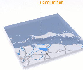 3d view of La Felicidad