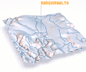 3d view of Nanguipa Alto