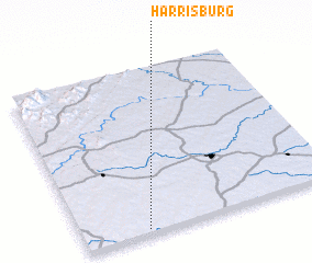 3d view of Harrisburg