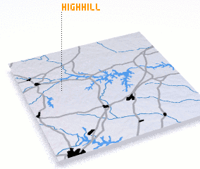 3d view of High Hill