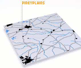 3d view of Piney Plains