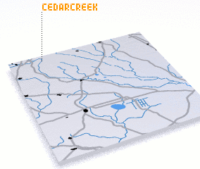 3d view of Cedar Creek