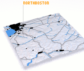 3d view of North Boston